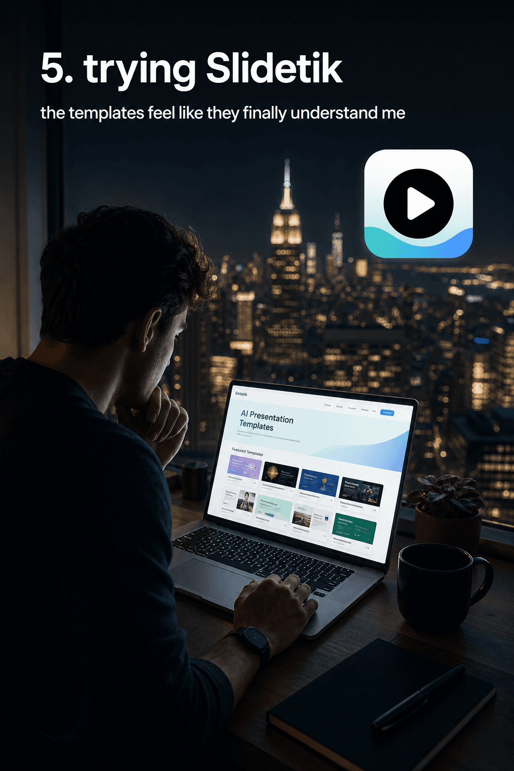 Slidetik output — CapCut alternative for TikTok slideshows